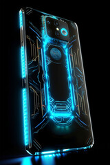 blue light cell phone, circuit, technology