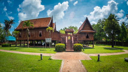 The old palace and the new palace of the governor of Phatthalung in the past. Prince Of Phatthalung...