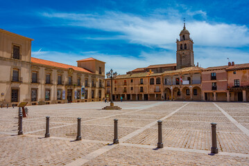 Plaza Mayor in Spanish town Medinaceli
