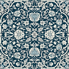 seamless pattern with flowers