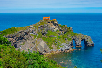 San Juan de Gaztelugatxe church near Bilbao, Spain