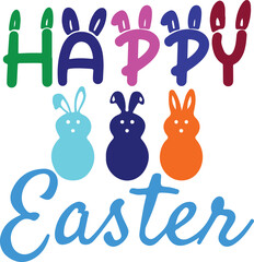 Obraz premium happy Easter Gift Card