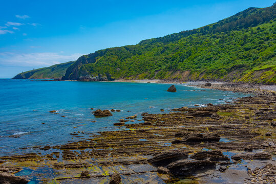 Akatxa irla island near San Juan de Gaztelugatxe church, Spain