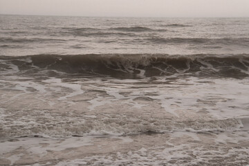 Fototapeta na wymiar Waves in Myrtle Beach
