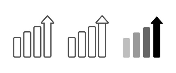 Level vector icons collection