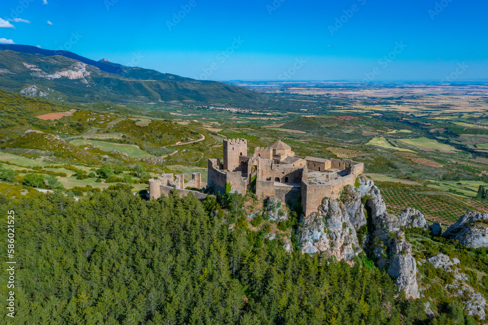 Wall mural loarre castle in aragon province of spain