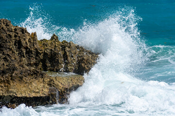 Mexico Cancun, beautiful Caribbean coast