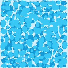Fototapeta premium Seamless abstract pattern blue heel on light background