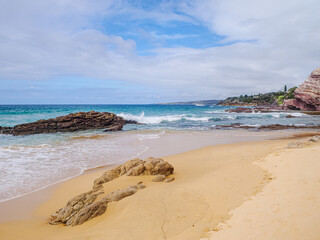 Sunny Rocky Beach