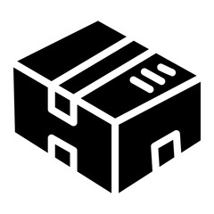 packing glyph icon