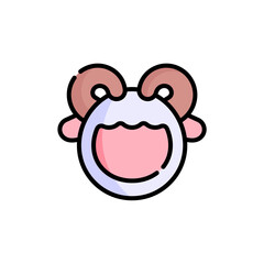 icon sheep Ramadan and Islamic Eid