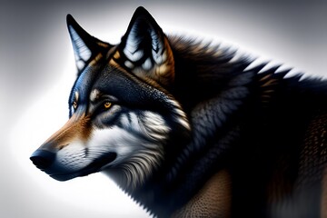 Naklejka premium Rendering of 