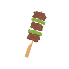 japanese foods Yakitori or skewered chicken