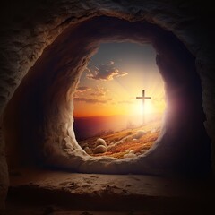 Happy Easter, Jesus is Risen! Generative AI