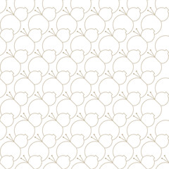 Seamless pattern of gourd.