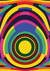 Abstract geometric background design with neon Tosca color theme for various uses such as background, wallpaper, wall decoration, backdrop, ornament, cover, web design, template, book cover. Create a 