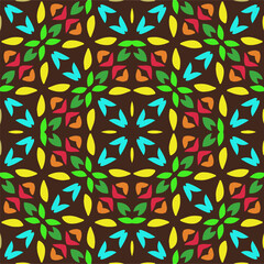 Abstract ethnic rug ornamental seamless pattern.Perfect for fashion, textile design, cute themed fabric, on wall paper, wrapping paper and home decor.
