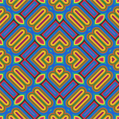 Abstract ethnic rug ornamental seamless pattern.Perfect for fashion, textile design, cute themed fabric, on wall paper, wrapping paper and home decor.