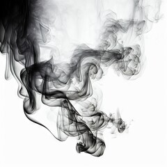 Fantastic smoke, abstract background, wallpaper. Color bomb. Printable image. High quality. Generative AI