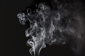 Fantastic smoke, abstract background, wallpaper. Color bomb. Printable image. High quality. Generative AI