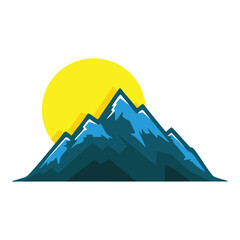 Fototapeta na wymiar Mountain Logo. Mountain Logo image. Mountain Logo symbol.