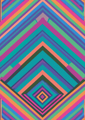 Abstract geometric background design with neon Tosca color theme for various uses such as background, wallpaper, wall decoration, backdrop, ornament, cover, web design, template, book cover. Create a 