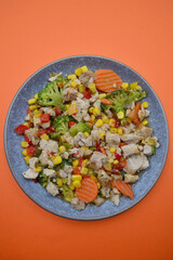 chicken with vegetables