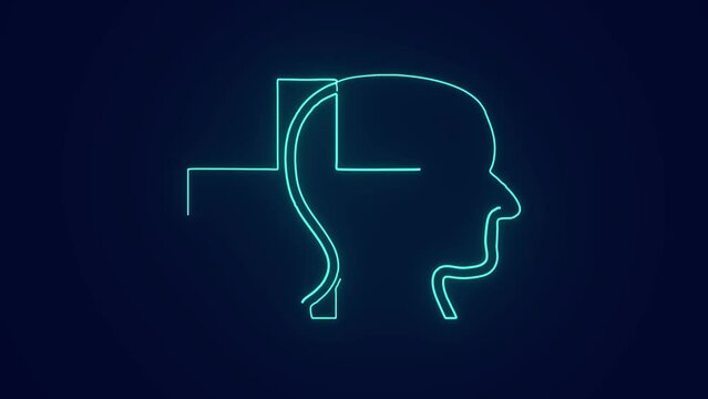 mental health stress and anxiety for human well being animation