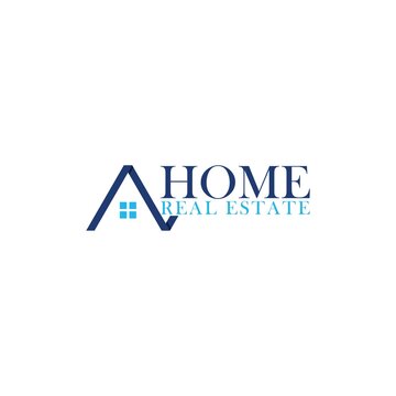 Home House Real Estate logo icon isolated on white background