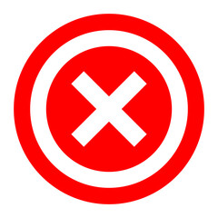 Cross Button Icon