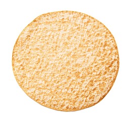 Armenian lavash isolated on white background.