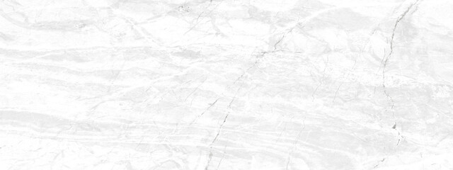 Marble background.White stone texture with gray shadow.Panoramic format