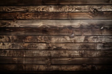 textured dark wood background Generative AI