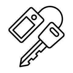 Car Key Icon