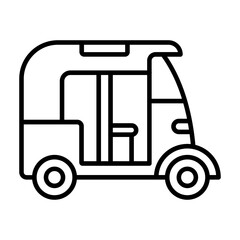 Rickshaw Icon