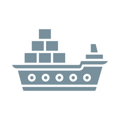 Cargo Ship Icon