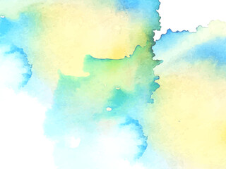 Obraz premium Elegant soft colorful watercolor texture design background
