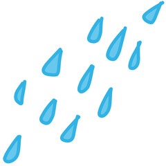 Water Drop illustration, Rain Drop Logo
