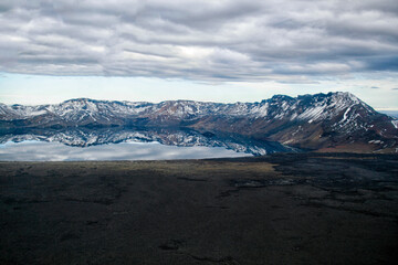 Fototapeta na wymiar Askja crater