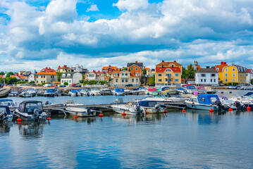 Marina in Swedish town Karlskrona