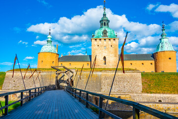 View of Kalmar castle in Sweden © dudlajzov
