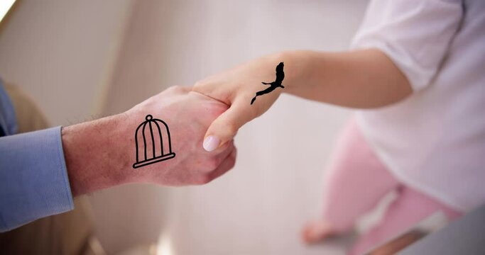 Codependent Wife Prison. People Tied