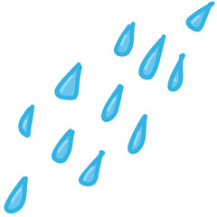 Water Drop illustration, Rain Drop vector