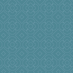 Rustic indigo azure blue  french linen woven floral texture background. Worn neutral old vintage cloth printed fabric textile. Distressed faded all over print. Irregular uneven stained tonal effect.