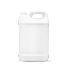 Water gallon mockup isolated transparent
