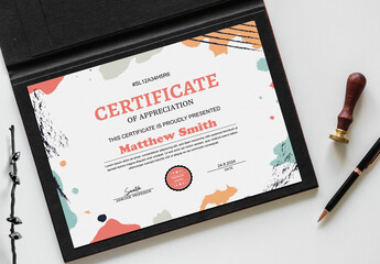 Business Certificate Design Template