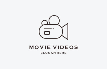 video camera icon vector, camera icon. video camera symbol. movie sign vector, Video recorder .