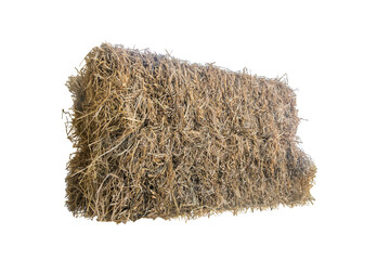 pile of hay isolated © sakdam