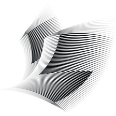 abstract halftone lines background