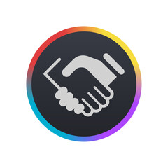 Hand Shake - Pictogram (icon) 